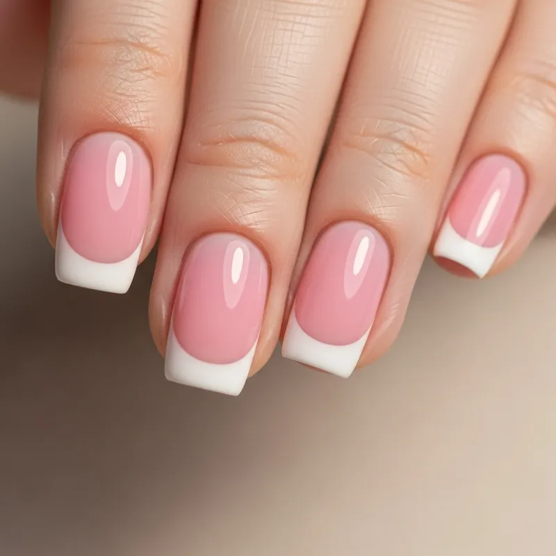 French Manicure: Classic Nail Art Style