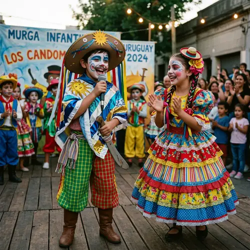 Gaucho y China Criolla for Uruguayan Children's Murga