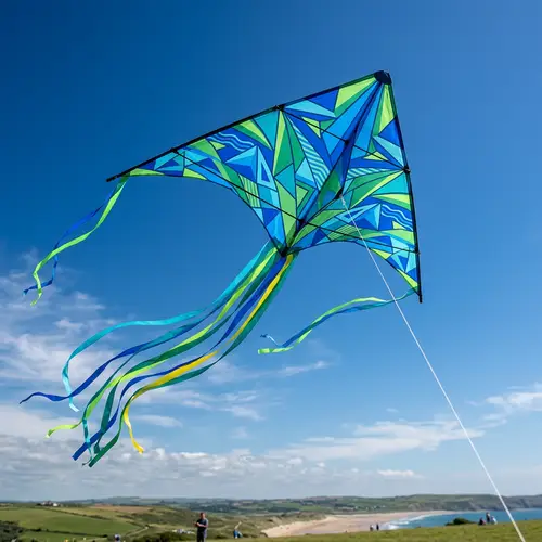 Dynamic Triangular Kite Design | Aerodynamic & Vibrant