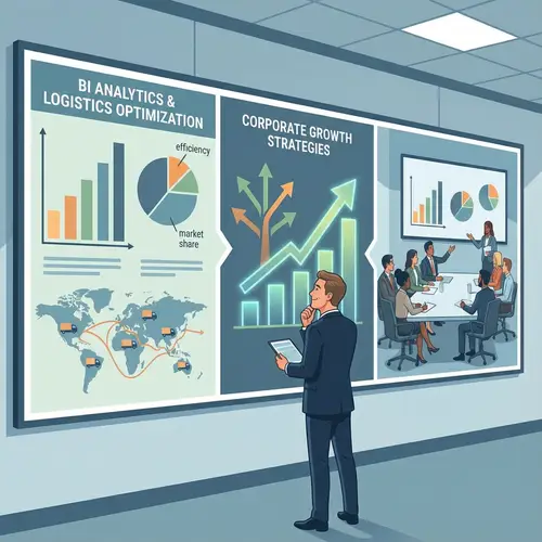 Business Solutions: Reports BI, Logistics, Growth Strategies