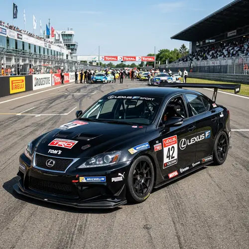 Competitive Edition of Lexus IS 250 F for Car Race
