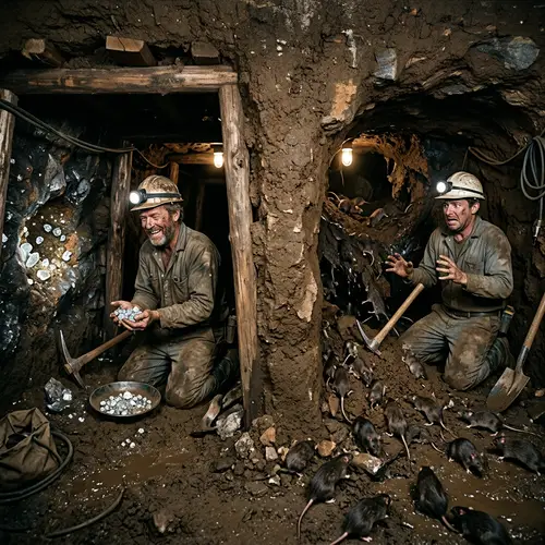 Diamonds vs Rats: A Tale of Two Tunnels