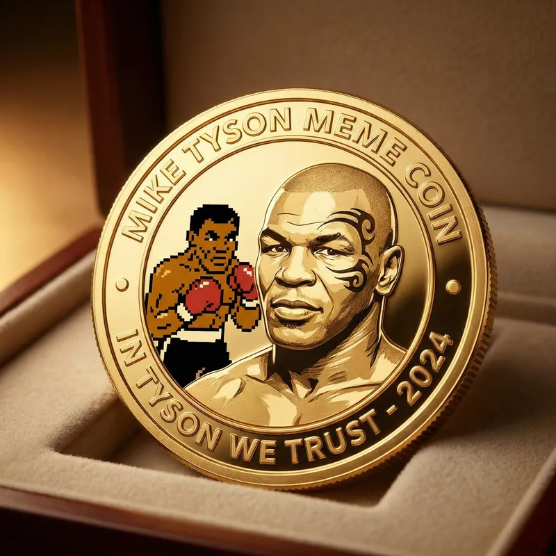 Mike Tyson Meme Coin: Punch Out Character Gold Token
