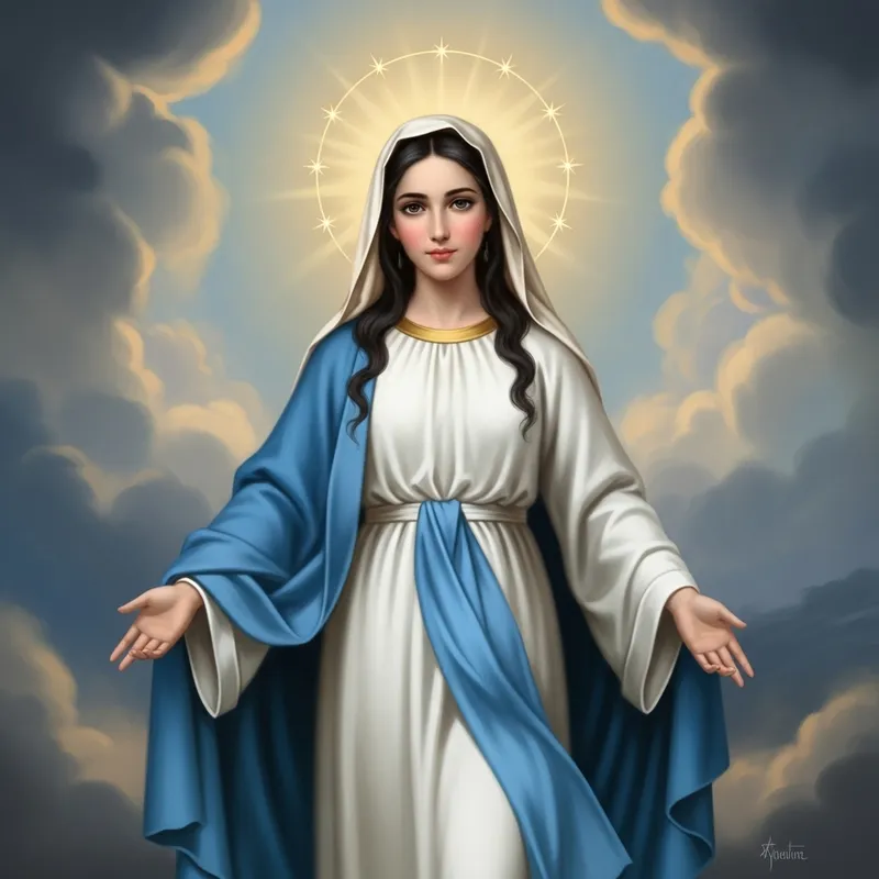 Immaculate Mary Image Creation