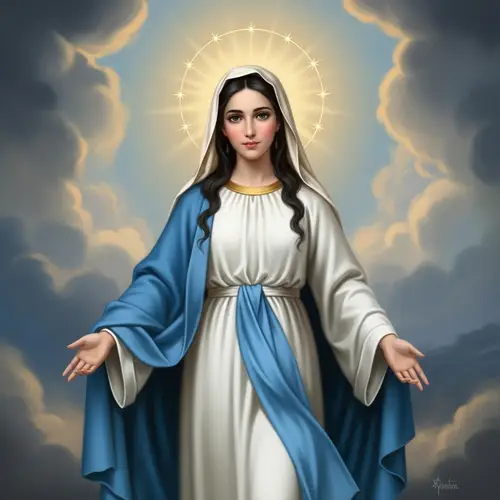 Immaculate Mary Image Creation
