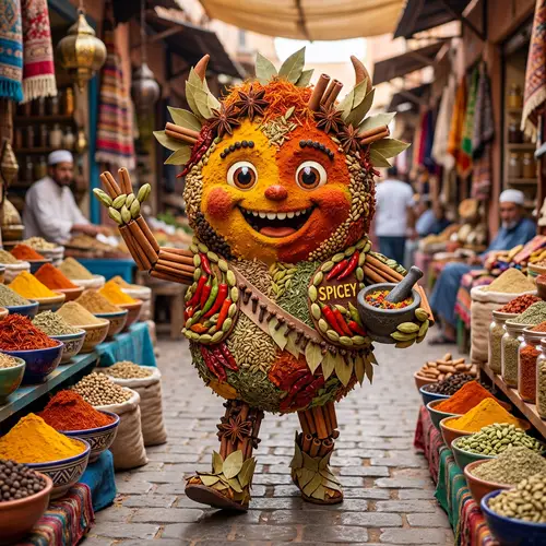 Spice Based Mascot for Your Brand