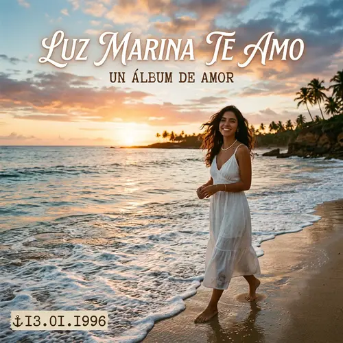 Luz Marina: Te Amo - Music Cover Art