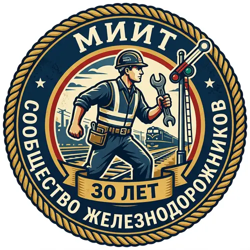 Unity and Solidarity Logo for Railway Workers | MIIT 30 Years