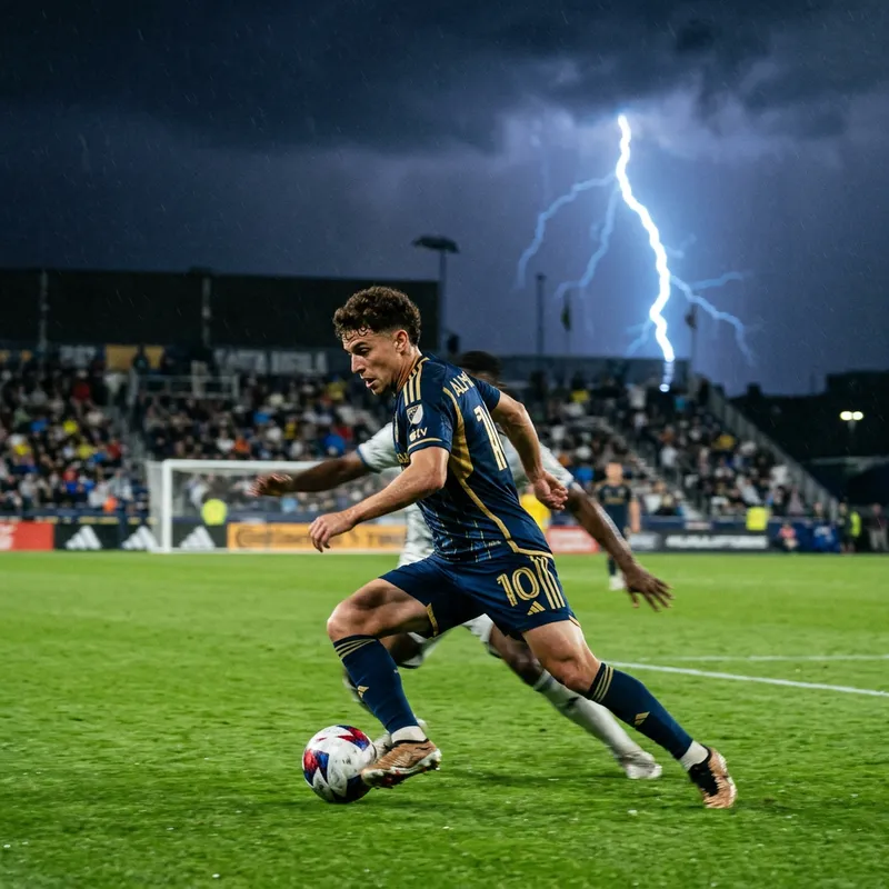 Messi with Thunder: Lightning Speed and Power | Website Name
