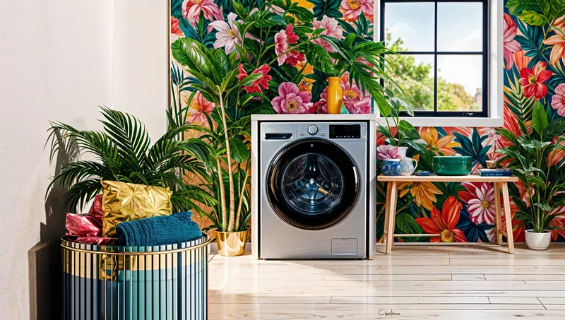 Tropical-Inspired Laundry Room Design Ideas Tropical-Inspired Laundry Room Design Ideas