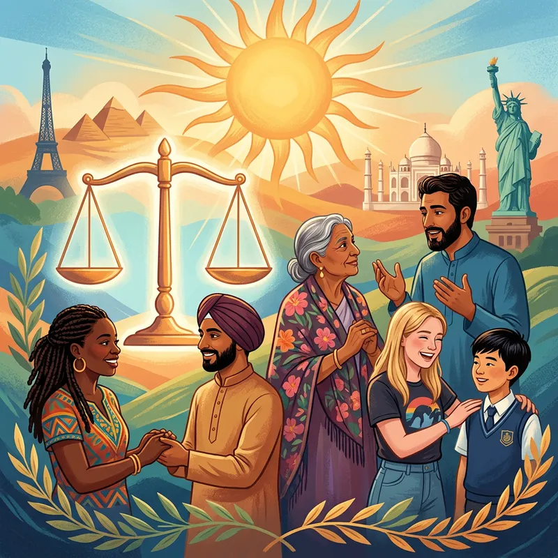 Visual Representation of Human Rights & Dignity Worldwide Visual Representation of Human Rights & Dignity Worldwide