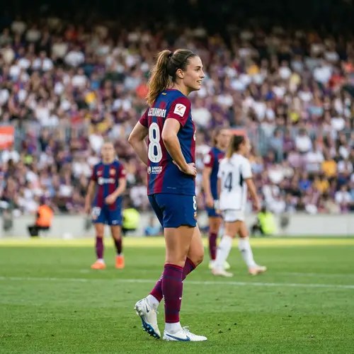 Female Soccer Player with Spanish Team Uniform | Player Profile