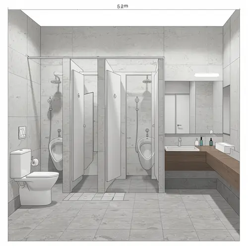 Designing a Functional Locker Room with Showers