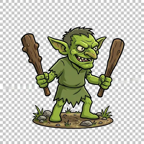 Goblin Sprite Art in Kingdom Rush Style
