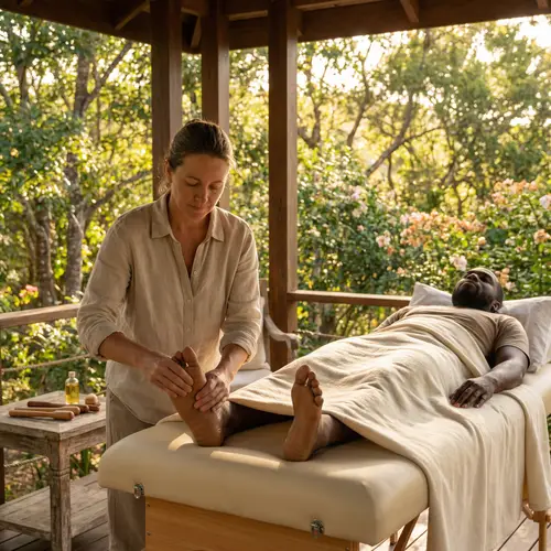 Calming Reflexology Session in 4K Quality