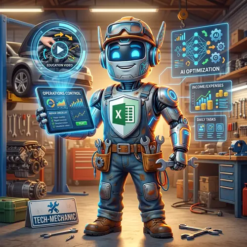 Tech Mascot for Mechanical Microenterprises