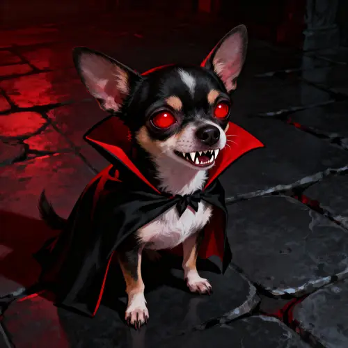 Vampire Chihuahua: Halloween Costume Ideas