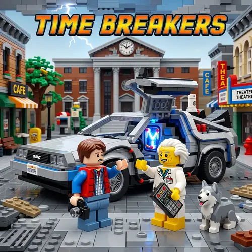 Time Breakers: Back to the Future in Lego
