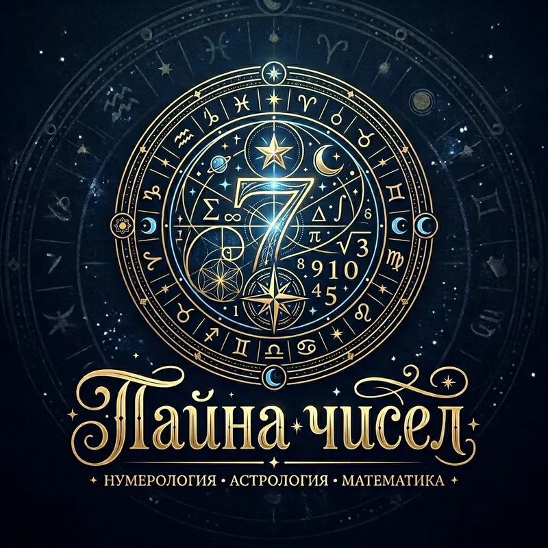 Numerology-Themed Logo Design | Mystery of Numbers | Тайна чисел
