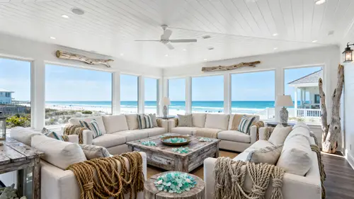 Coastal Style Living Room Photography