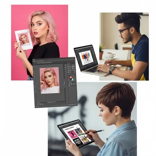 Youthful Photoshop eBook Images to Boost Sales