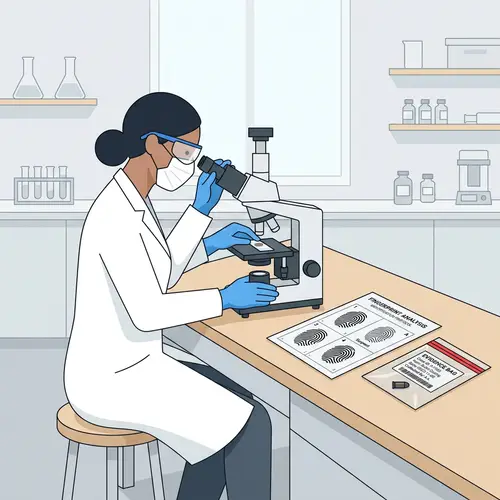 Forensic Identification Protocol in Minimalist Style