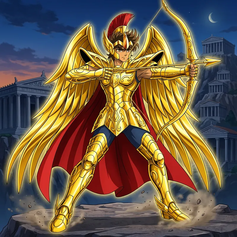 Golden Armor Knight - Saint Seiya Merchandise