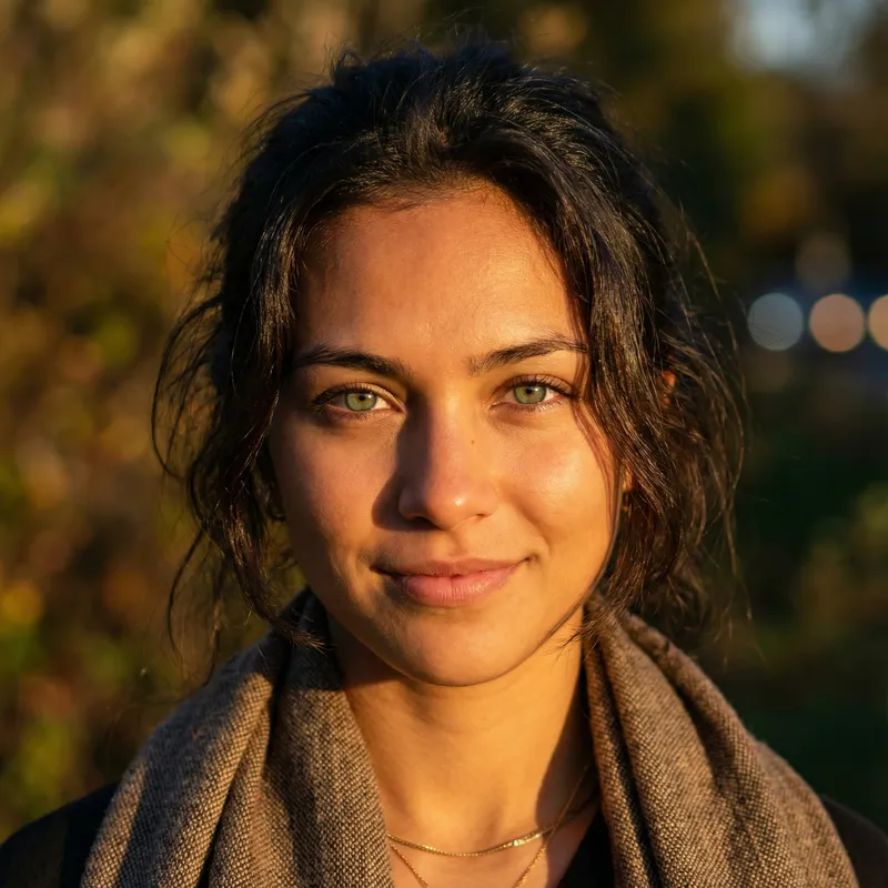 Captivating Portrait of a Young Model