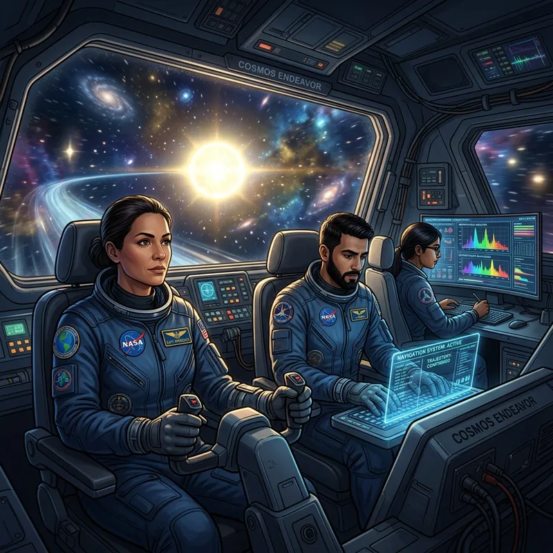 Astronauts Travel Between the Stars: A Diverse Journey