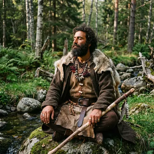 Armenian Man Embracing Neo-Paganism and Traditionalism