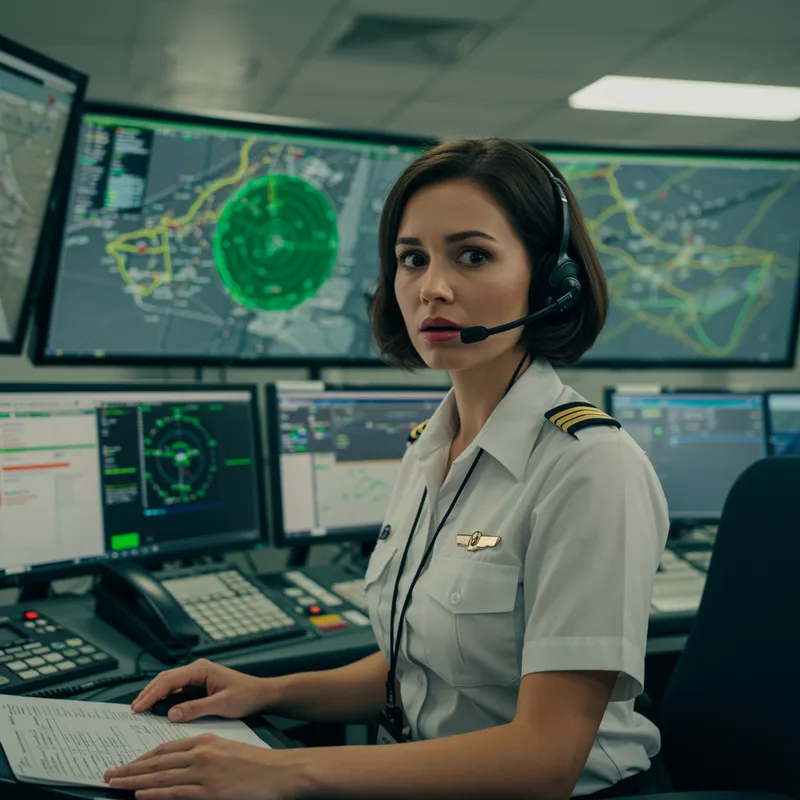 Air Traffic Controller's Surprising Encounter