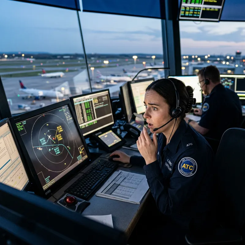 Air Traffic Controller's Surprising Encounter