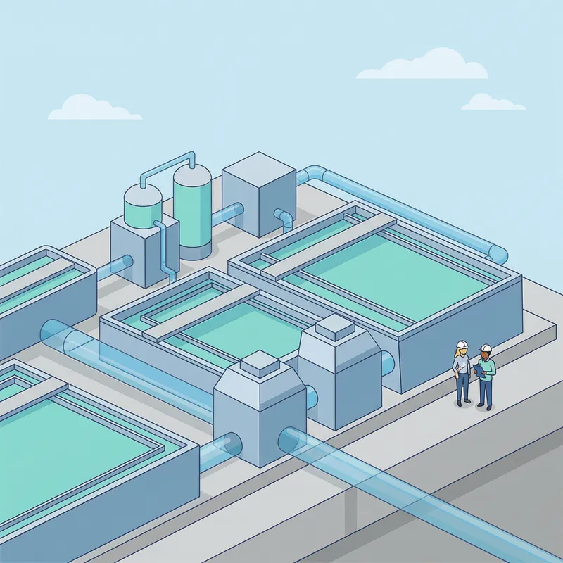 Minimalist Water Treatment Plant Design Minimalist Water Treatment Plant Design