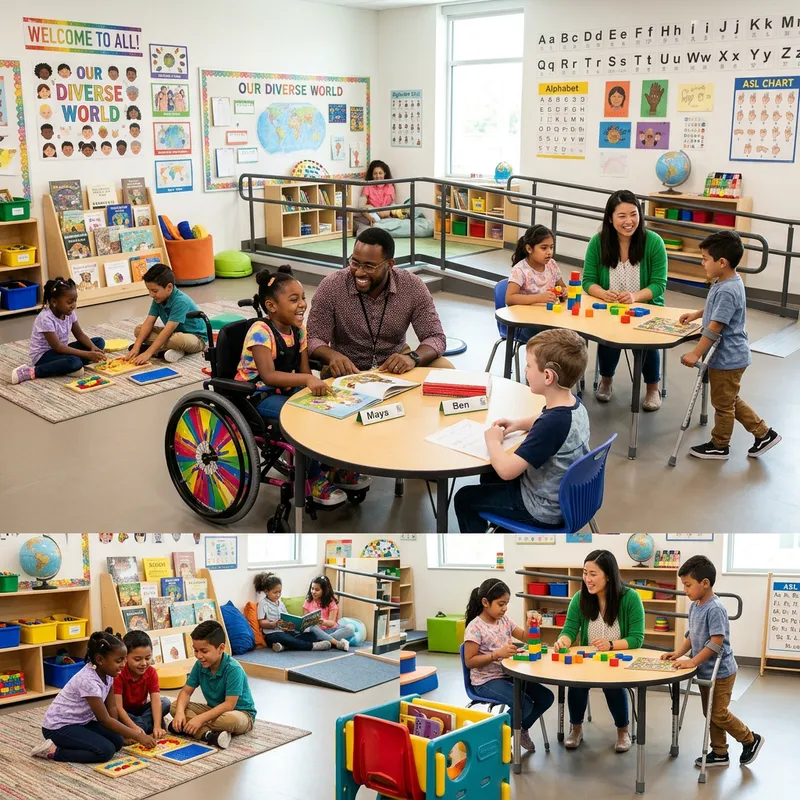 Inclusive Classroom for Diverse Learning Needs