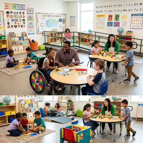 Inclusive Classroom for Diverse Learning Needs