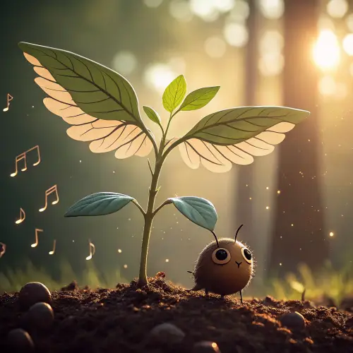 Seed Character Album Cover Design