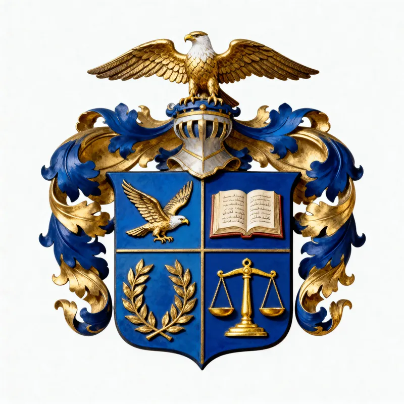 Noble Coat of Arms for the Madjoura Family