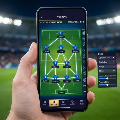 Mobile Soccer Game Formation | Play and Strategize Easily