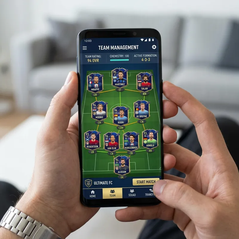 Best Mobile Soccer Line-Up | Perfect Match