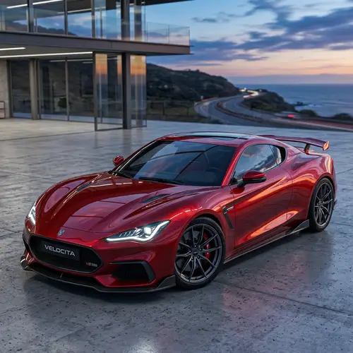 Detailed 3D Sport Car Image | Aerodynamic Design