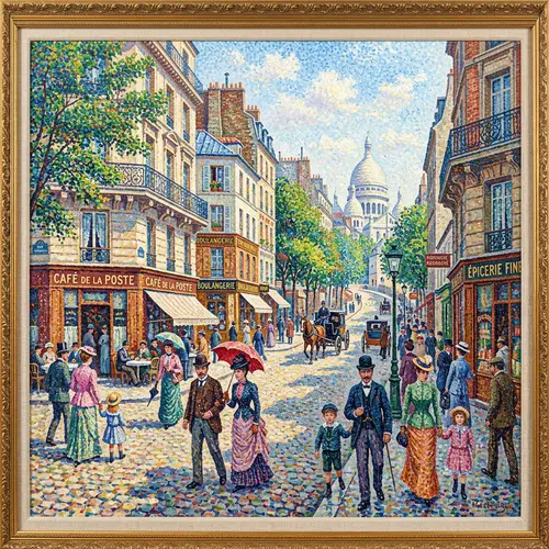 Create Stunning Pointillism Art Online