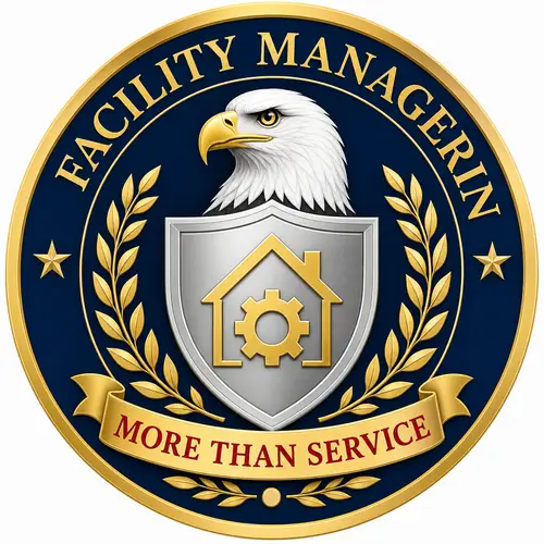 Professional Facility Manager Crest Logo