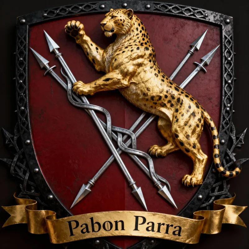 Pabon Parra Family Crest: Game of Thrones Style Pabon Parra Family Crest: Game of Thrones Style