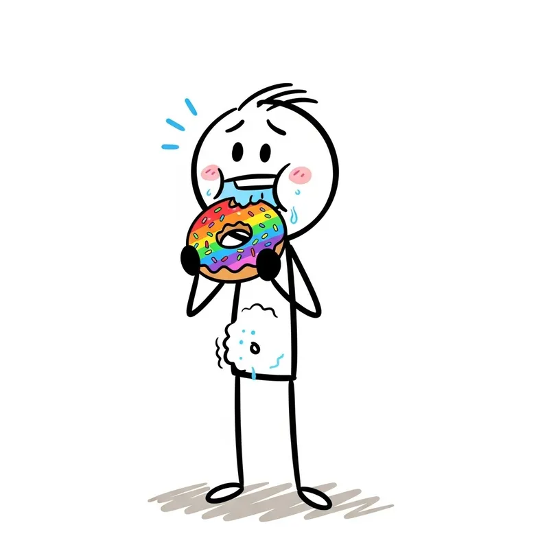 Dreamy Park Adventures: The Hungry Stick Figure