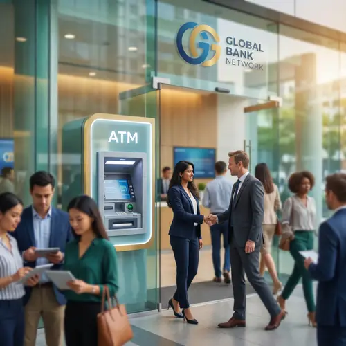 Professional Banking Network - Vibrant and Serious Theme