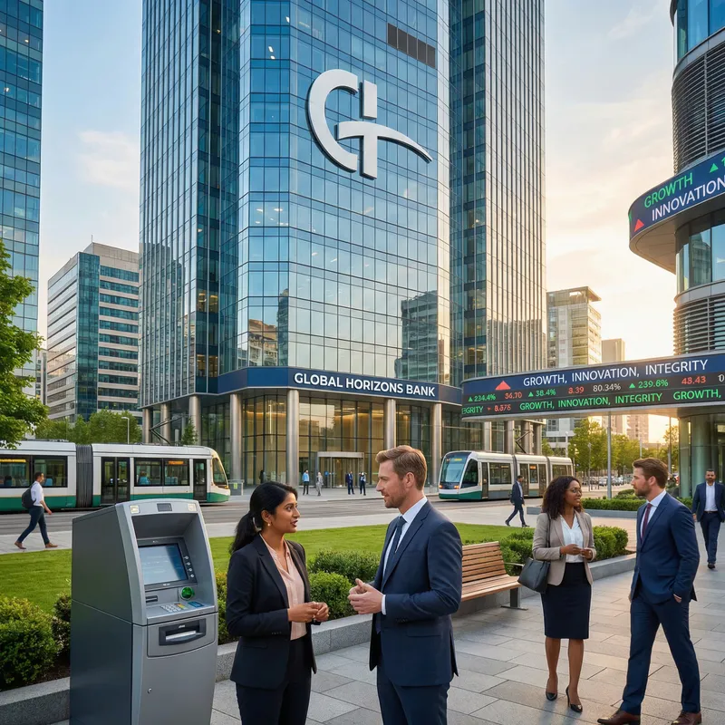 Professional Banking Network - Diverse and Contemporary Scene