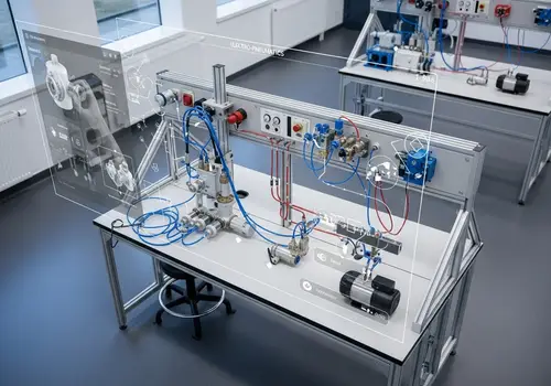 Augmented Lab for Electro Pneumatics Training