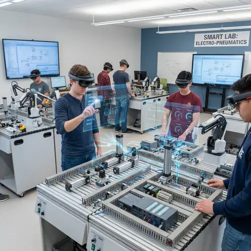 Augmented Lab for Electro Pneumatics Training