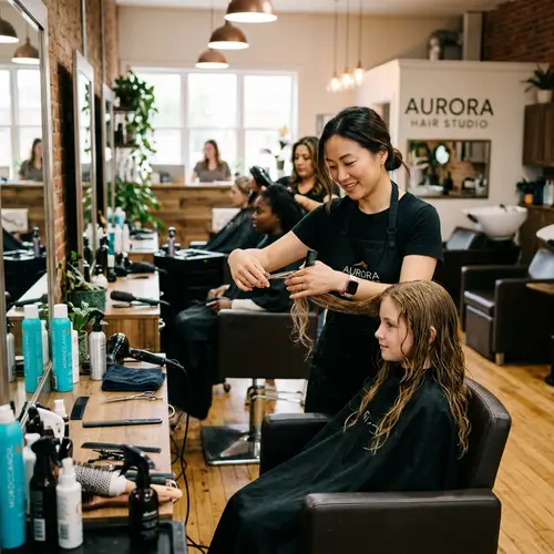 Multicultural Hair Salon Experience