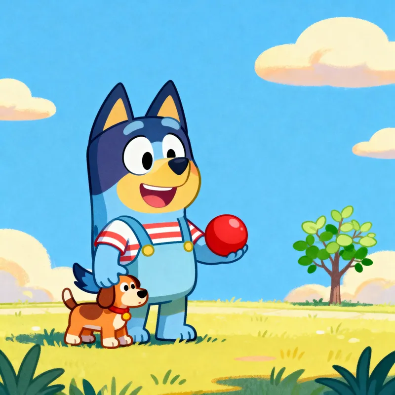 Arujuna Photo for Kids Inspired by Bluey